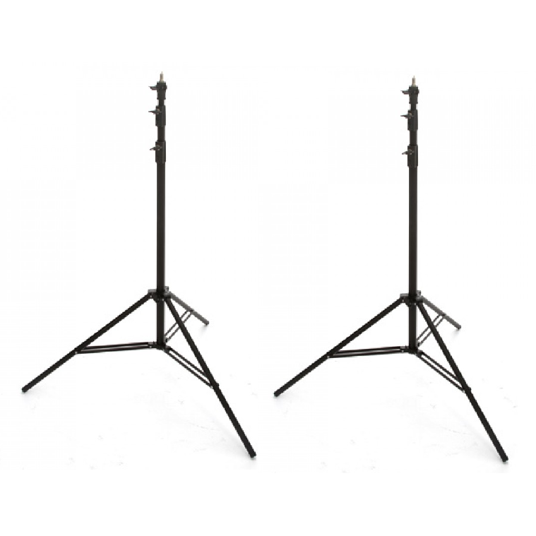 LightPro 2 x 2.8m Stand Twin Kit with Bag | Dragon Image – Dragon Image ...