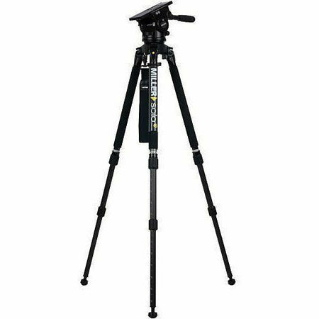 Miller ArrowX 1 (1070) Solo-Q 100 2-St Carbon Fibre Tripod (2515) Pan Handle (696) Strap (1520) Softcase (3502) - Dragon Image