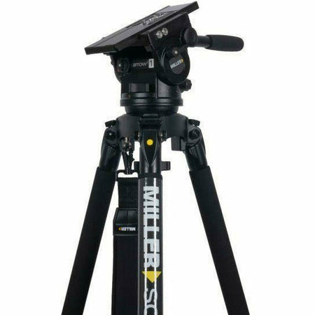 Miller ArrowX 1 (1070) Solo-Q 100 2-St Carbon Fibre Tripod (2515) Pan Handle (696) Strap (1520) Softcase (3502) - Dragon Image