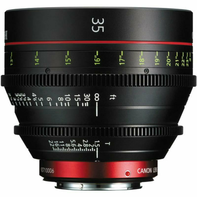 Canon CN-E 35mm T1.5 L F Cine Lens - Dragon Image