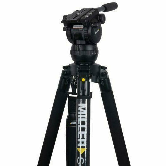 Miller CX6 (1092) Solo-Q 75 3-St Carbon Fibre Tripod (2505) Pan Handle (679) Strap (1520) Softcase (3514) - Dragon Image