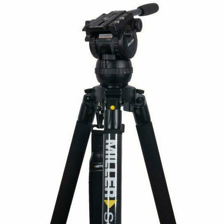 Miller CX6 (1092) Solo-Q 75 3-St Carbon Fibre Tripod (2505) Pan Handle (679) Strap (1520) Softcase (3514) - Dragon Image