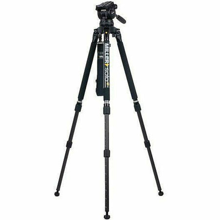 Miller CX10 (1096) Solo-Q 100 2-St Carbon Fibre Tripod (2515) Pan Handle (679) Strap (1520) Softcase (3514) - Dragon Image