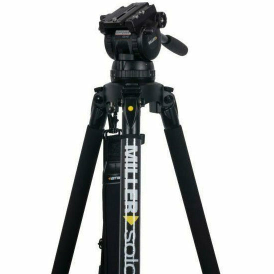 Miller CX10 (1096) Solo-Q 100 2-St Carbon Fibre Tripod (2515) Pan Handle (679) Strap (1520) Softcase (3514) - Dragon Image