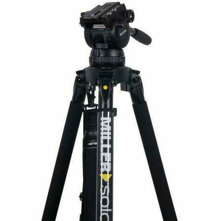 Miller CX10 (1096) Solo-Q 100 2-St Carbon Fibre Tripod (2515) Pan Handle (679) Strap (1520) Softcase (3514) - Dragon Image