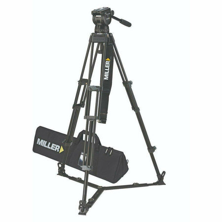 Miller CX14 (1097) Toggle 2-St Alloy Tripod (402G) Ground Spreader (411) Pan Handle (679) Strap (554) Softcase (3514) - Dragon Image
