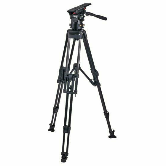 Miller CiNX 5 Fluid Head (1105) HD 2-St Carbon Fibre Tripod (925) Mid-level spreader (993) Pan Handle (698) Shellcase (3534) Feet (475) - Dragon Image