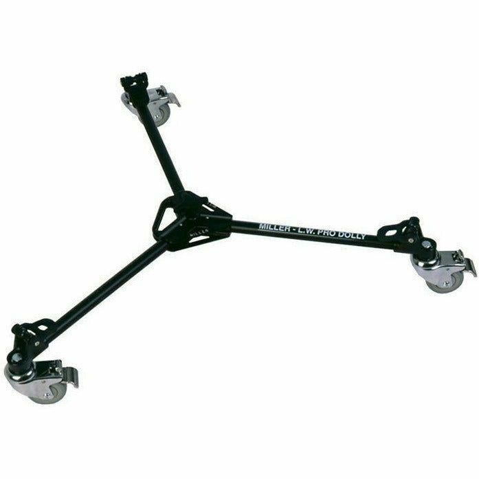 Miller 391 LW Dolly for 75mm Toggle Tripod - Dragon Image