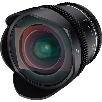 Samyang 14mm T3.1 MK2 VDSLR Canon EF Full Frame - Dragon Image