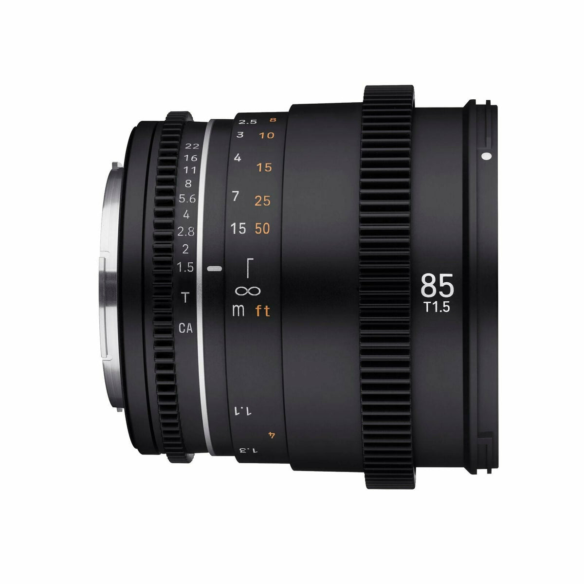 Samyang 85mm T1.5 VDSLR MK2 Canon EF Full Frame - Dragon Image
