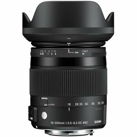 Sigma 18-200mm f/3.5-6.3 DC Macro OS HSM Contemporary Lens for Canon - Dragon Image
