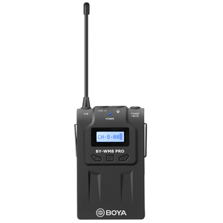 BOYA BY-WM8 Pro-K2 - Upgraded UHF Dual-Channel Wireless Microphone System - Dragon Image