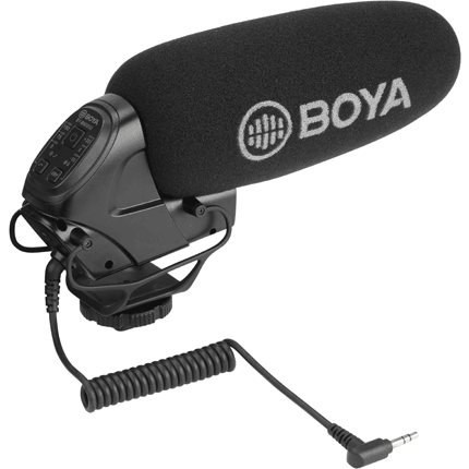 BOYA BY-BM3032 Super Cardioid On-Camera Shotgun Microphone - Dragon Image