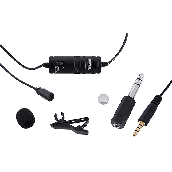 BOYA BY-M1 V1 Lavalier Microphone - Dragon Image