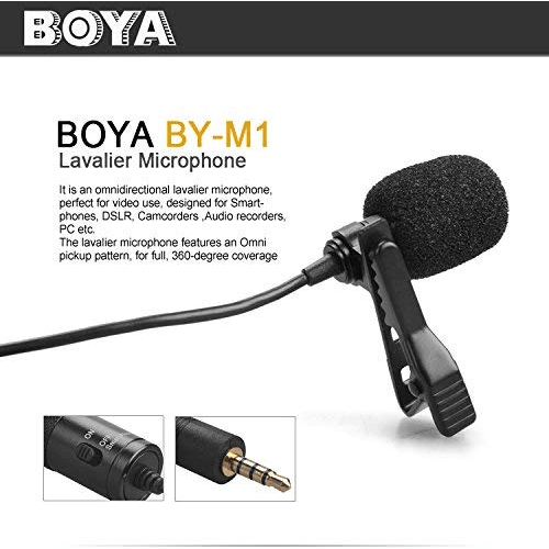 BOYA BY-M1 Pro Lavalier Microphone - Dragon Image