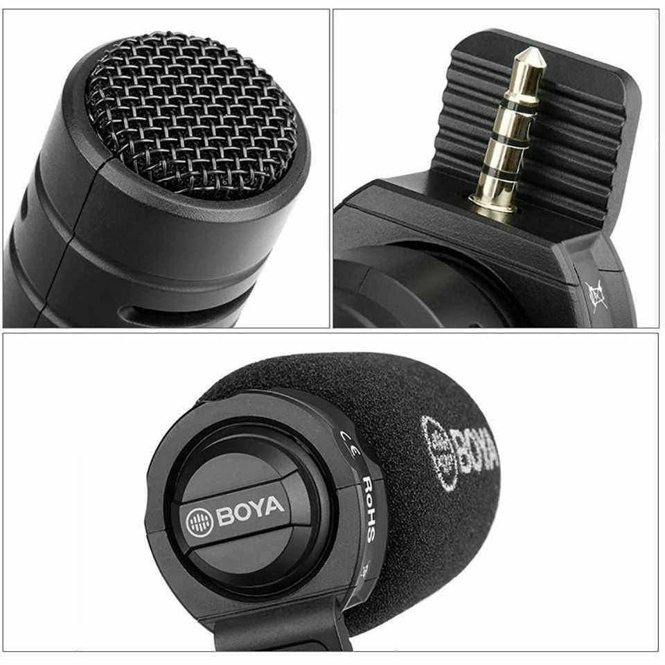 BOYA BY-A7H Smartphone Microphone with 3.5mm TRRS - Dragon Image