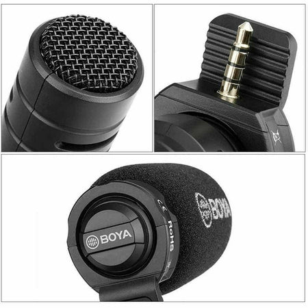 BOYA BY-A7H Smartphone Microphone with 3.5mm TRRS - Dragon Image