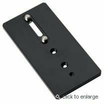Miller 858 Offset Camera Plate 2 x 3/8inch screws to suit additional offset camera payloads - Dragon Image