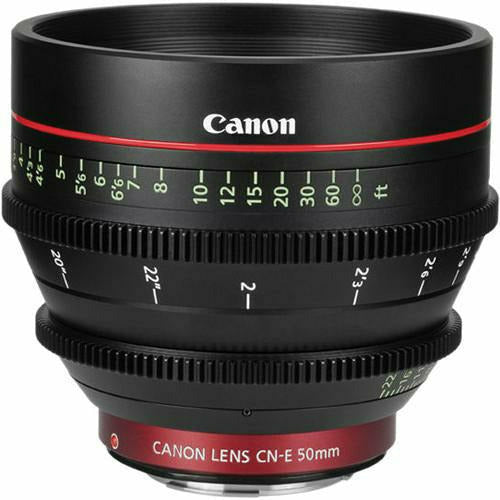 Canon CN-E 50mm T1.3 L F Cine Lens - Dragon Image