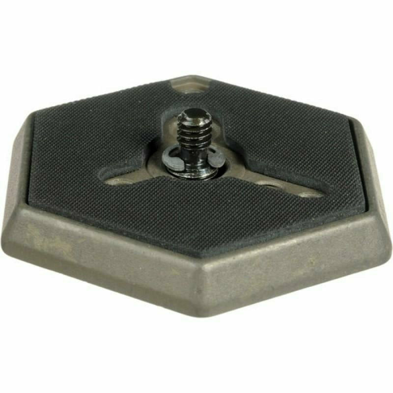Manfrotto 030-14 Hexagonal Quick Release Plate with 1/4 inch Screw - Dragon Image