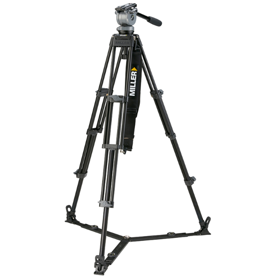Miller (848 System) DS20 184 Toggle 2-St Tripod 420G Ground Spreader 411 Pan Handle 680 Strap 554 Softcase 876 - Dragon Image