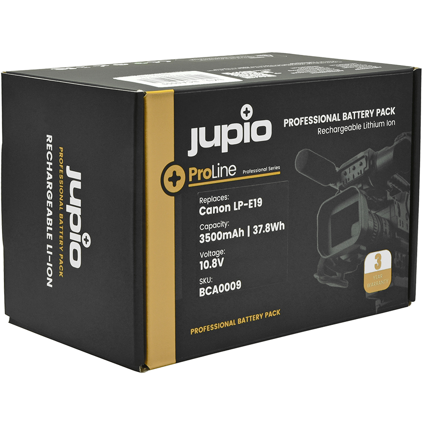 Jupio Canon LP-E19 ProLine 10.8V 3500mAh Battery - Dragon Image
