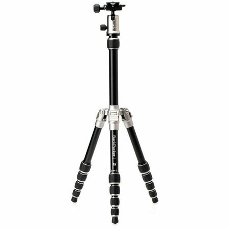 Benro BMBPATTN MeFoto Backpacker Tripod, Alum, Twist Lock, Q0 Ball Head, PU50 Plate - Titanium - Dragon Image