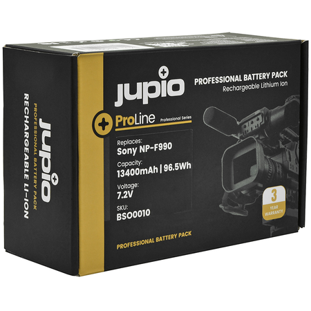 Jupio Sony ProLine NP-F990 7.2V 13400mAh Video Battery - Dragon Image