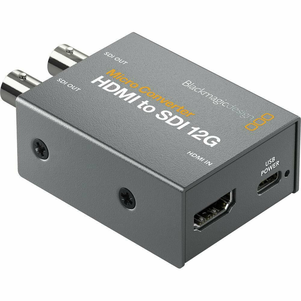 Blackmagic Micro Converter HDMI to SDI 12G PSU - Dragon Image