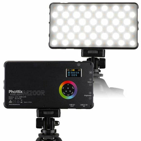 Phottix M200RGB Pocket LED RGB Light with Power Bank for Mobile Phones - Dragon Image