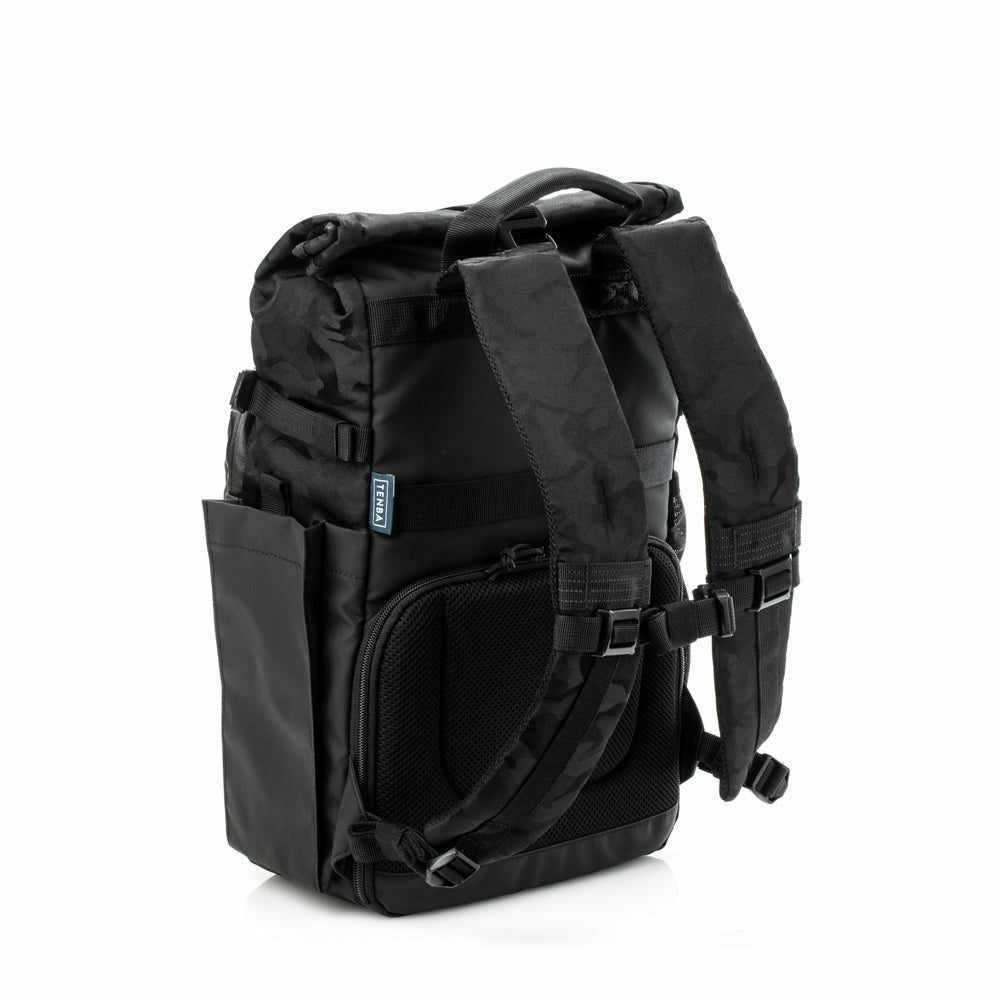 Tenba Fulton V2 10L All Weather Backpack - Black/Black Camo - Dragon Image