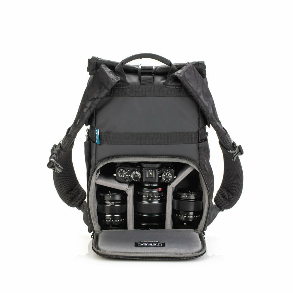 Tenba Fulton V2 10L All Weather Backpack - Black/Black Camo - Dragon Image