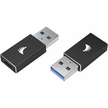 ANGELBIRD USB 3.1 Gen2 Type-A to Type-C Adapter active - Black - Dragon Image