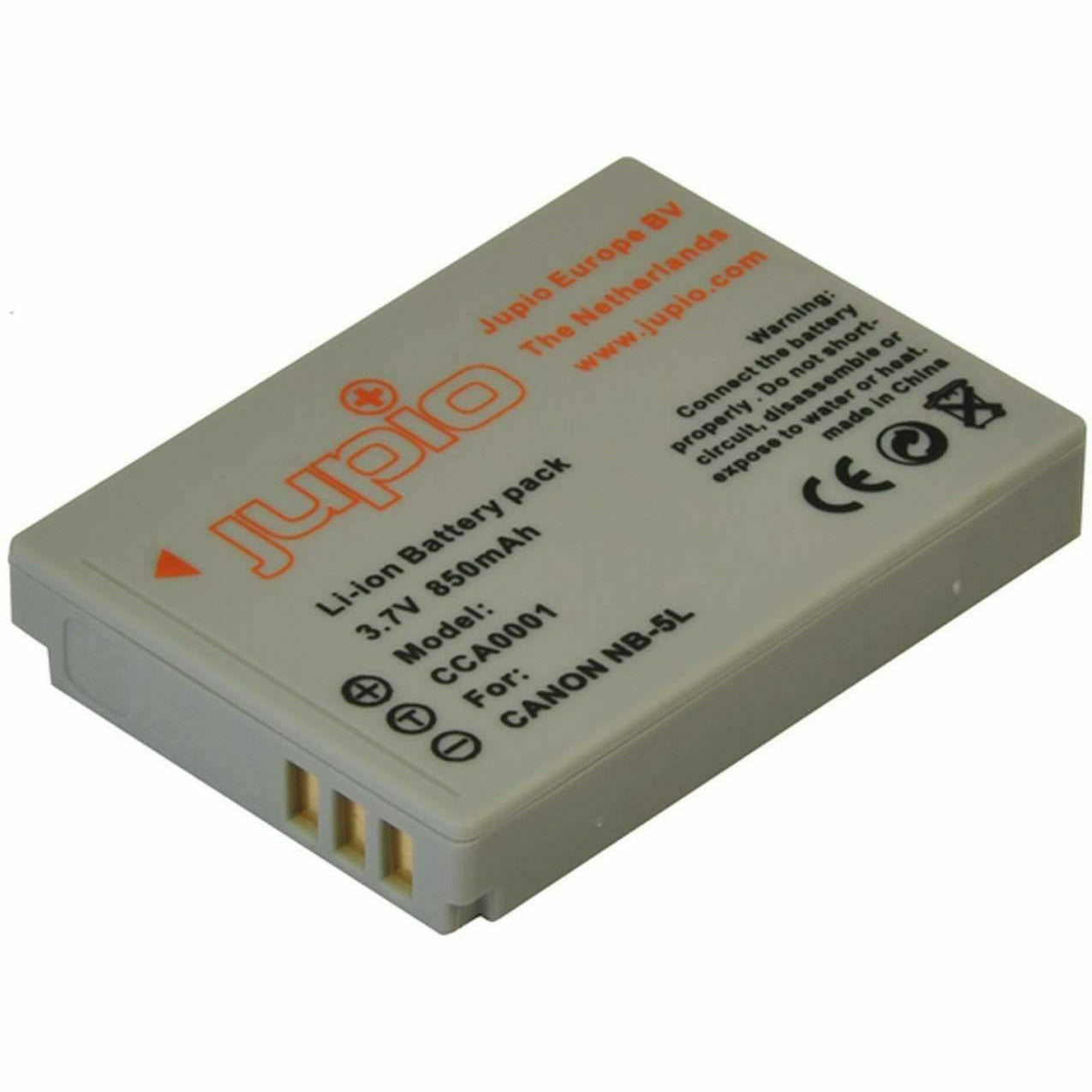 Jupio Canon NB-5L 3.7V 850mAh - Dragon Image