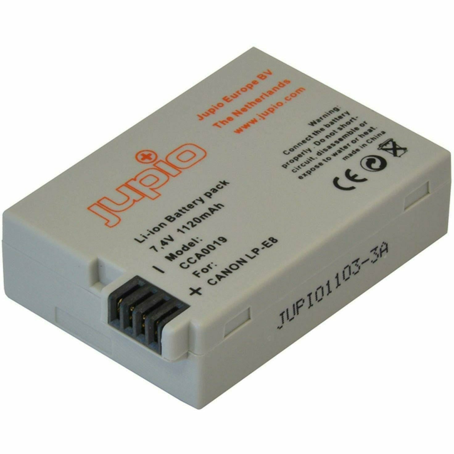 Jupio Canon LP-E8/NB-E8 7.4V 1120mAh - Dragon Image