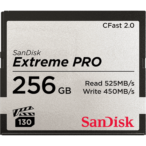 SanDisk Extreme Pro CFast 2.0 256GB 525MB/s - Dragon Image