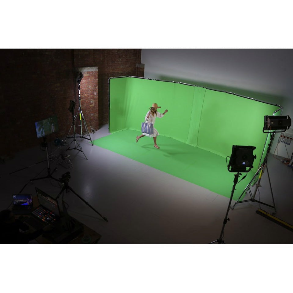 Lastolite Vinyl Background 2.75mx6m Ch/Green - Dragon Image