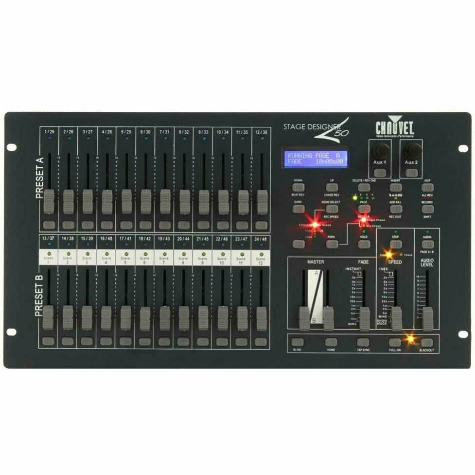 Chauvet Stage Designer 50 DMX Lighting and Dimming Controller - Dragon Image
