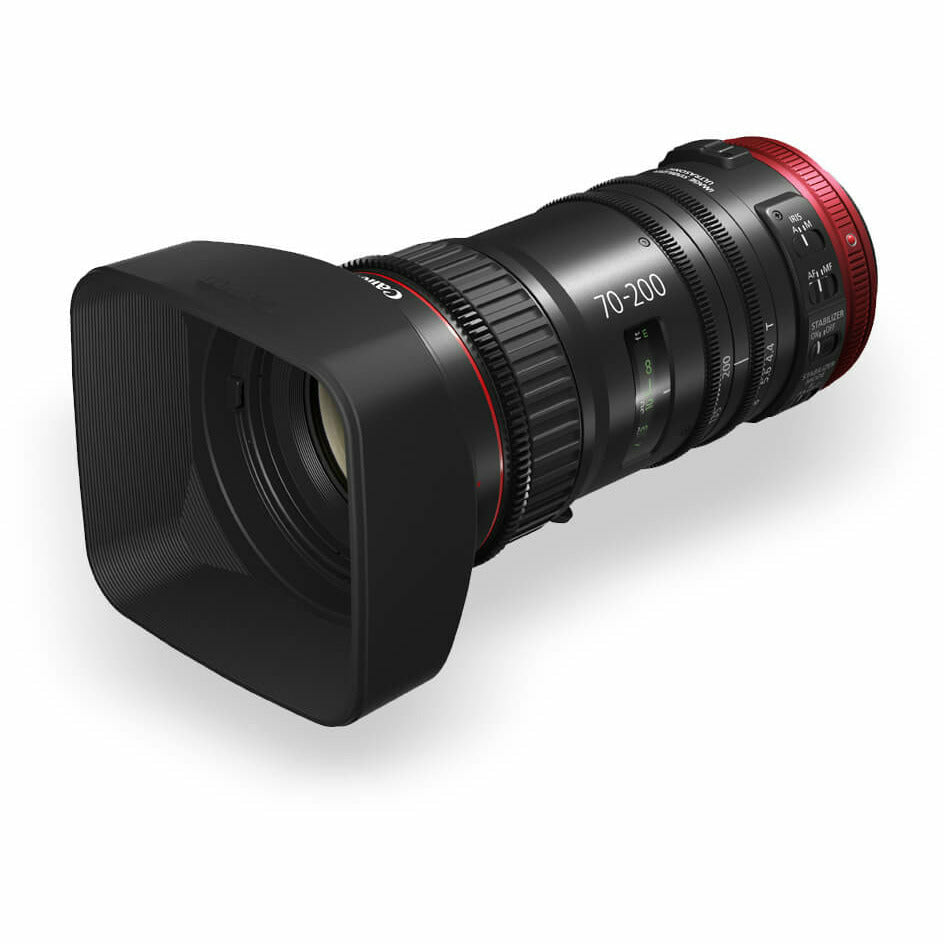 Canon CN70-200IS Zoom Lens CN-E70-200mm T4.4 L IS KAS S Cine Lens - Dragon Image