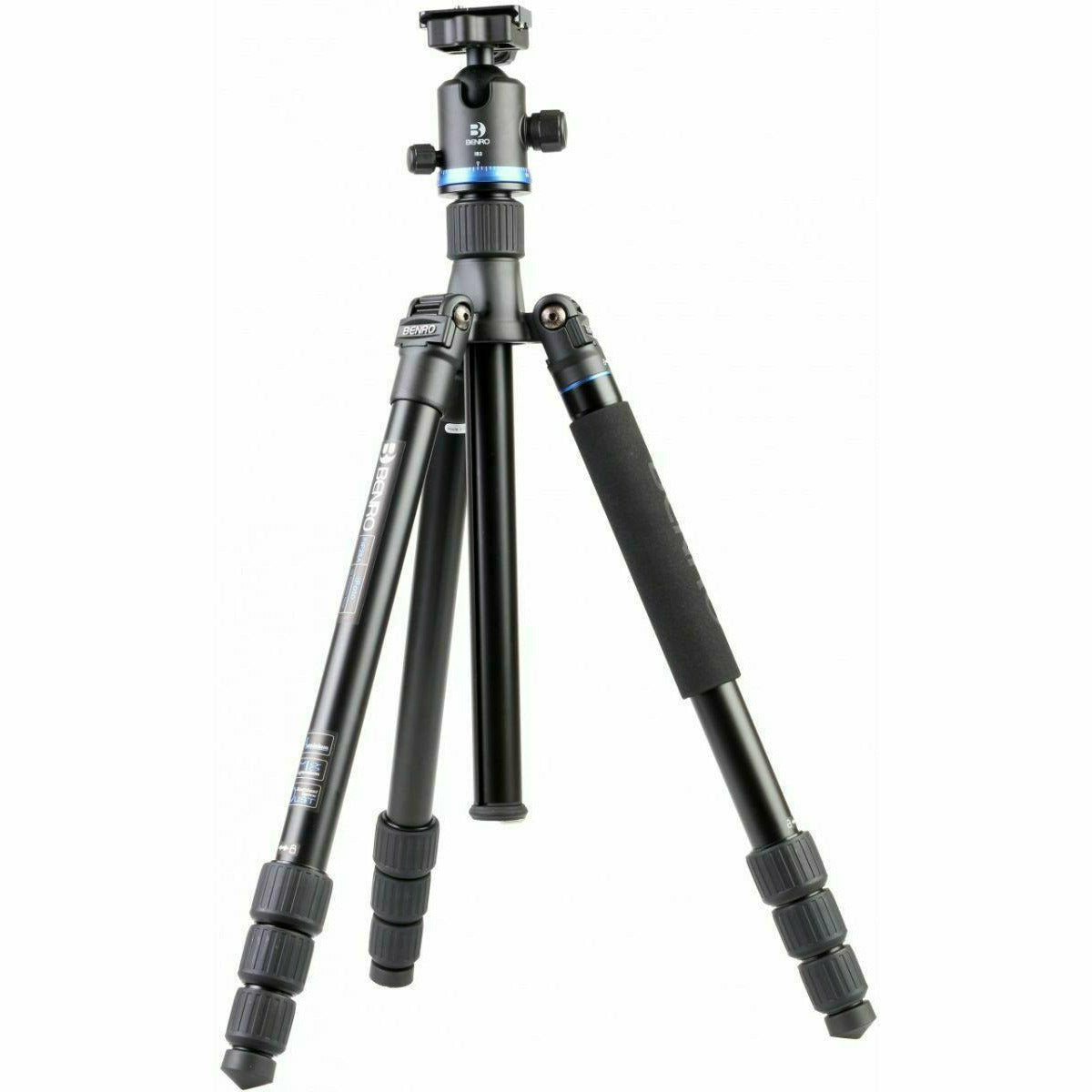 Benro FIF28AIB2 iFoto Tripod Kit, Aluminium, 4 Section, Monopod, Twist Lock, B2 Ball Head, PU60 Plate, 14kg PL - Dragon Image