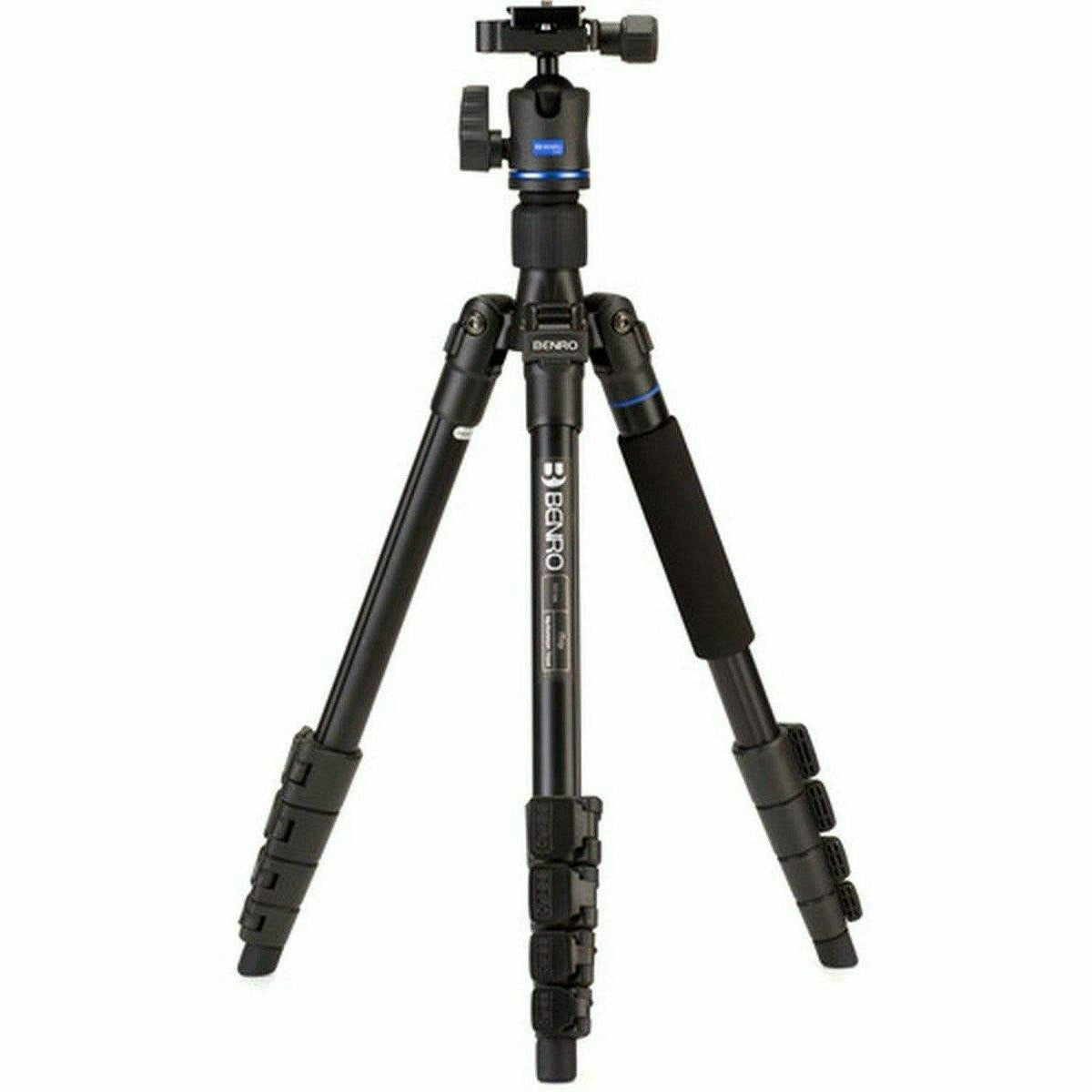 Benro FIT19AIH0 iTrip Tripod Kit, Alum, Monopod, Flip Lock, 4 Section, 1.26kg - Dragon Image