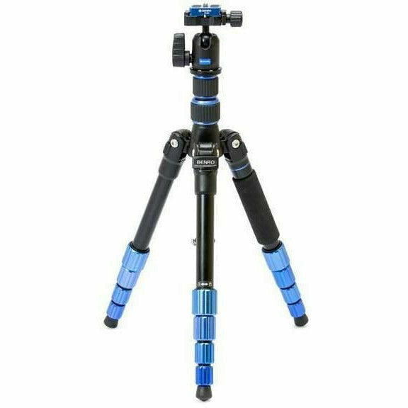 Benro FSL09AN00 Travel Slim Kit, Alum, Monopod, Twist Lock, N00 Head, PU30 Plate, 4kg PL - Dragon Image
