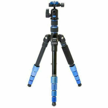 Benro FSL09AN00 Travel Slim Kit, Alum, Monopod, Twist Lock, N00 Head, PU30 Plate, 4kg PL - Dragon Image
