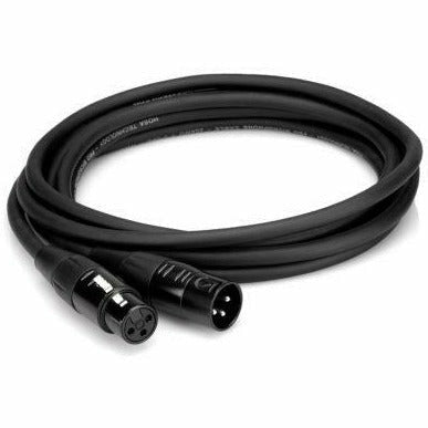 Hosa Pro Microphone Cable, REAN XLR 3F to XLR3M, 15 ft - Dragon Image