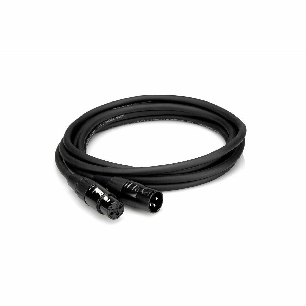 Hosa Pro XLR F to XLR M - 10ft - Dragon Image