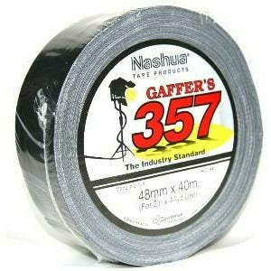 NASHUA 357 GAFFERS TAPE BLACK 40M - Dragon Image