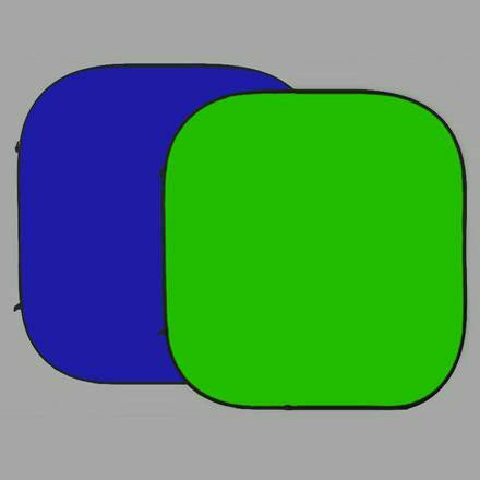 2m x 2m TwistFold Blue/Green Background - Dragon Image