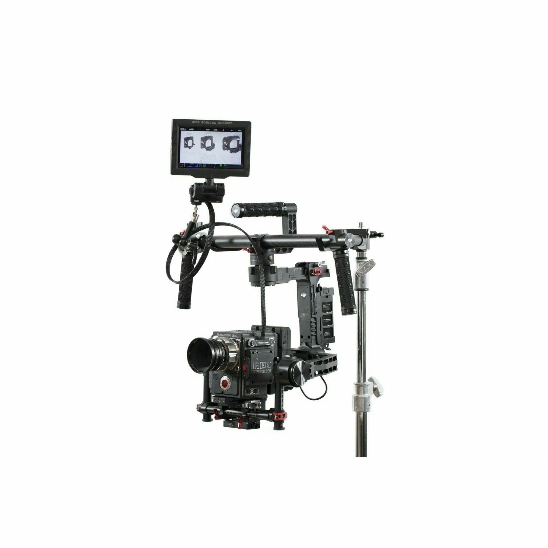 RED Male Pogo to Female Pogo LCD/EVF Cable (24inch, Weapon/Epic-W/Scarlet-W/Raven) - Dragon Image