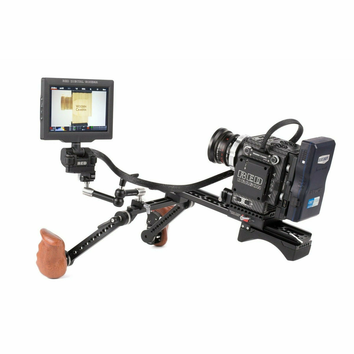 RED Male Pogo to Female Pogo LCD/EVF Cable (24inch, Weapon/Epic-W/Scarlet-W/Raven) - Dragon Image