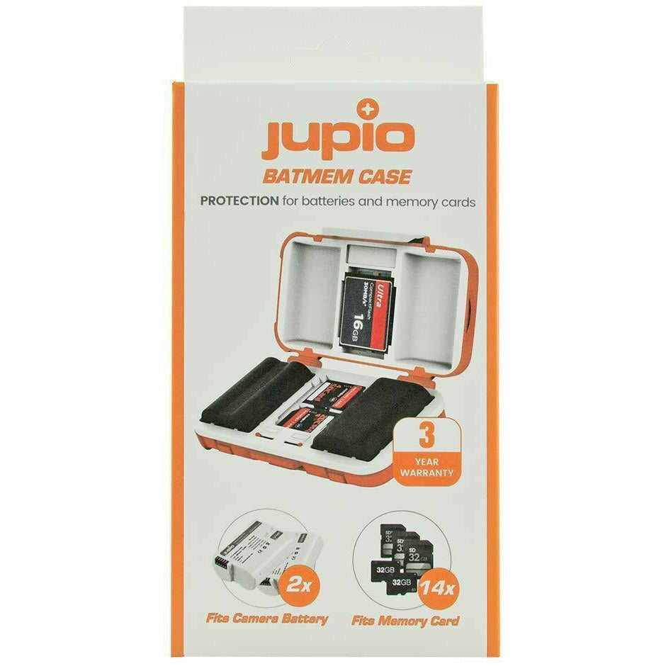Jupio Hard Case for 2 Batteries and up to 14 Memory Cards - Dragon Image